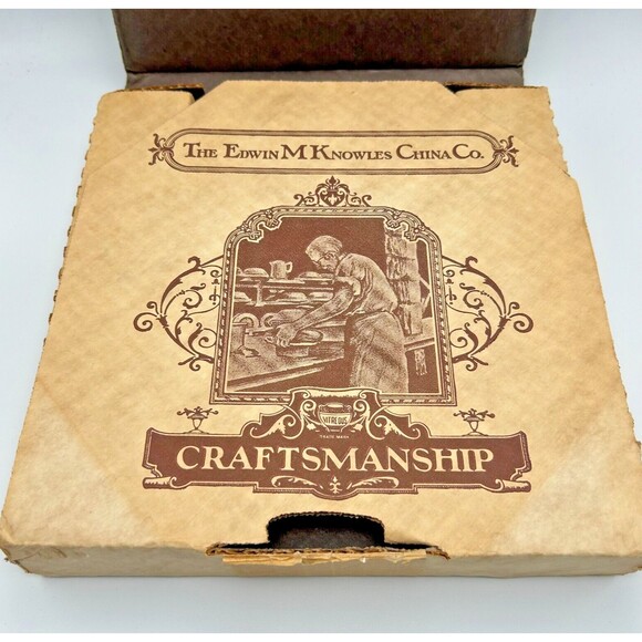 VINTAGE Knowles Norman Rockwell “Evening’s Ease” 8" Wall Plate 1985 w/ Box & COA - Picture 10 of 11